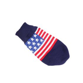 New Winter Fashion Pet Clothes (Option: American Flag-16China)